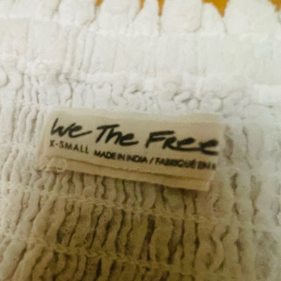 Free People cream prairie crop top - Picture 5 of 7